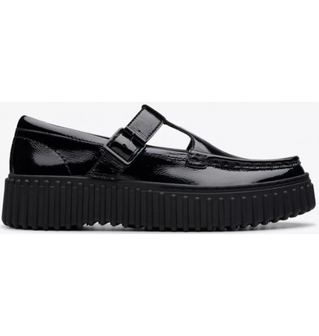 Clarks TORHILL BAR 26179103 - Vernis noir - TORHILLBAR$01C