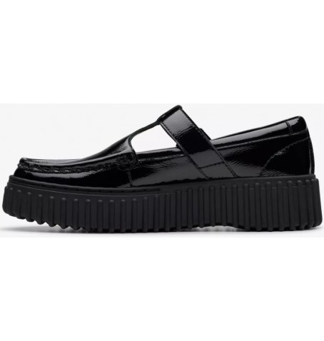 Clarks TORHILL BAR 26179103 - Vernis noir - TORHILLBAR$01C