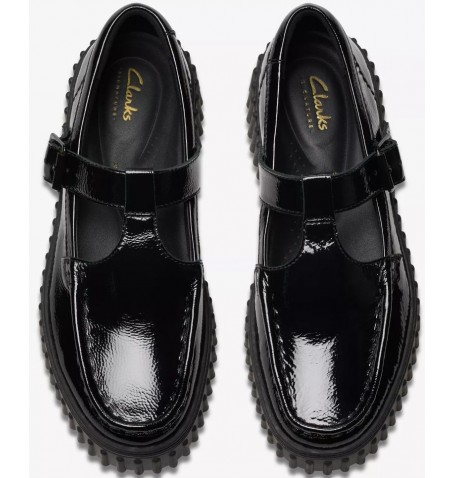 Clarks TORHILL BAR 26179103 - Black varnish - TORHILLBAR$01C