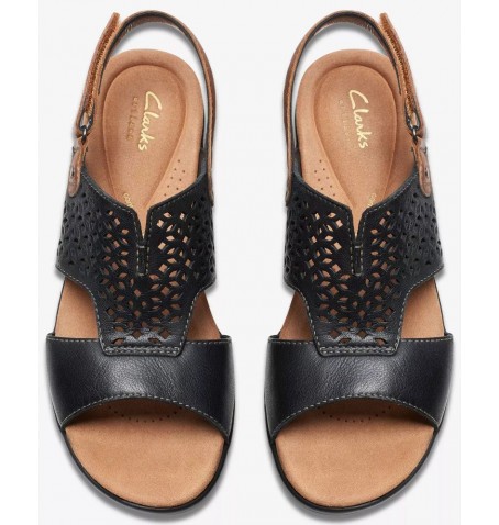 Clarks TULEAH SUN 26177382 - Black - TULEAHSUN$02