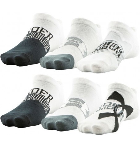 Under Armour ESSENTIAL LITE NO SHOW - Argent gris - U280$979