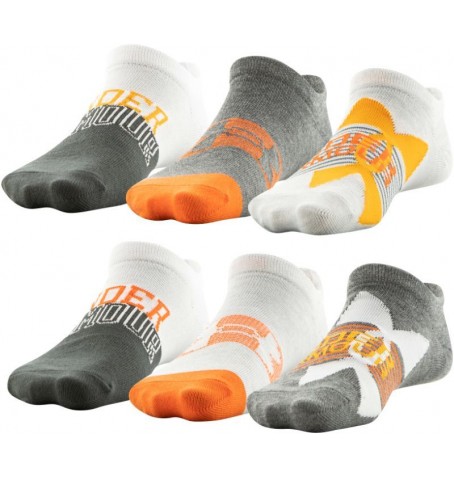 Under Armour ESSENTIAL LITE NO SHOW - Argent gris - U280$981