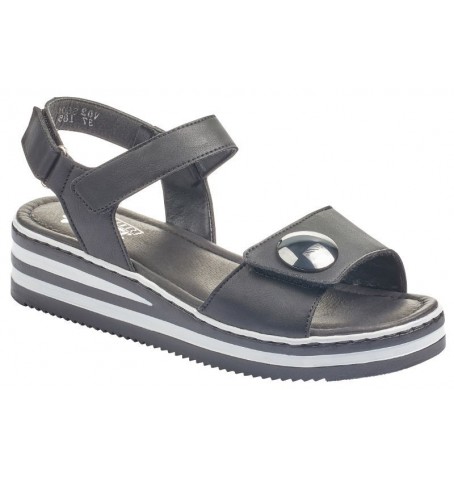 Rieker V02S8-00 - Black - V02S8$00.02R