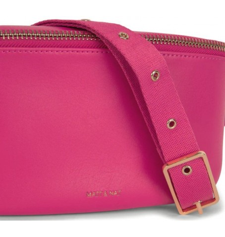Matt & Nat VIE VEGAN BELT BAG - Pink - VIE$PINK