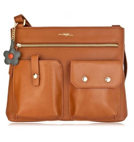 Espe ZINNIE MESSENGER H-02703-T - Tan - ZINNIE$08