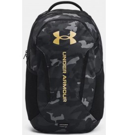 Under Armour HUSTLE 6.0 BACKPACK - Black - 1384672$001