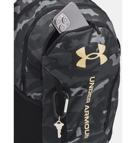 Under Armour HUSTLE 6.0 BACKPACK - Black - 1384672$001