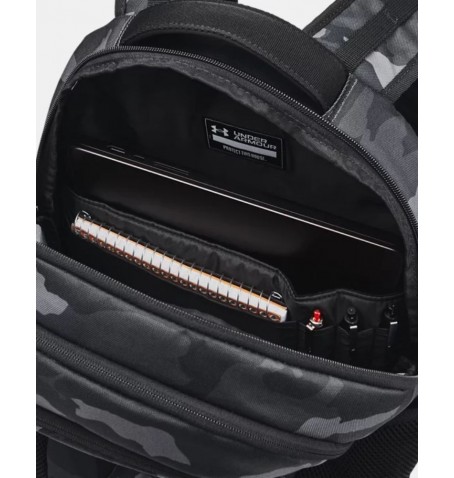 Under Armour HUSTLE 6.0 BACKPACK - Black - 1384672$001