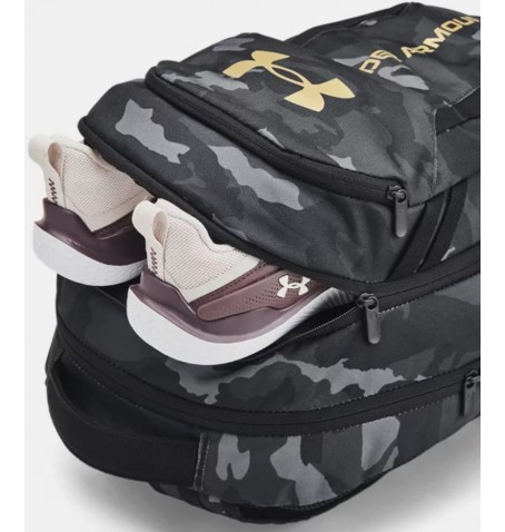 Under Armour HUSTLE 6.0 BACKPACK - Black - 1384672$001