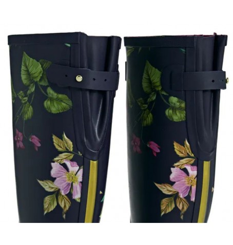 Joules WELLY PRINT NAVYFLORL 216563 - Bleu - 216563$04JO