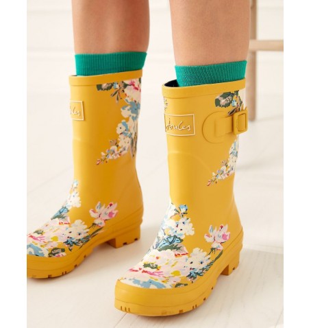 Joules MOLLY WELLY GLDFLRL  216564 - Jaune - Orange - 216564$19JO