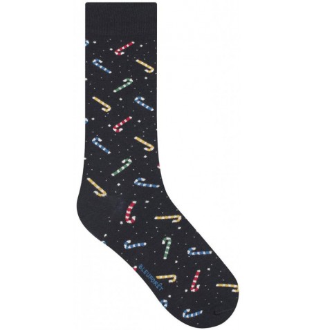 Bleu Forêt CHAUSSETTES SUCRES D'ORGE - Noir - 2287$AR5