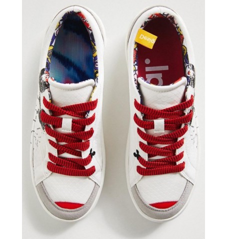 Desigual FANCY MICKEY 22SSKP12 - Blanc - 22SSKP12$14DE