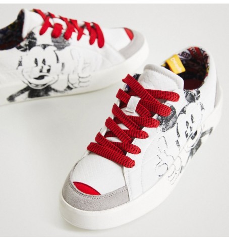 Desigual FANCY MICKEY 22SSKP12 - Blanc - 22SSKP12$14DE