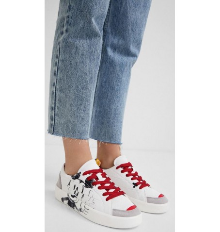 Desigual FANCY MICKEY 22SSKP12 - Blanc - 22SSKP12$14DE