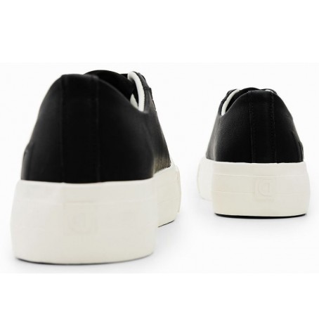 Desigual SHOES STREET HALF LOGO 22WSKP37 - Noir - 22WSKP37$02DE