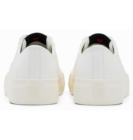 Desigual SHOES STREET HALF LOGO 22WSKP37 - White - 22WSKP37$14DE