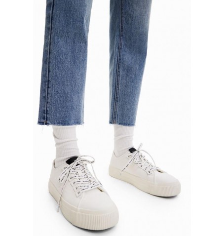 Desigual SHOES STREET HALF LOGO 22WSKP37 - Blanc - 22WSKP37$14DE