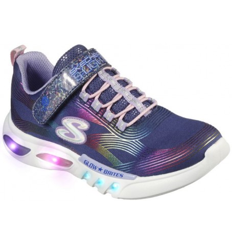 Skechers GLOW-BRITES 302306L - Blue - 302306L$NVMT.04