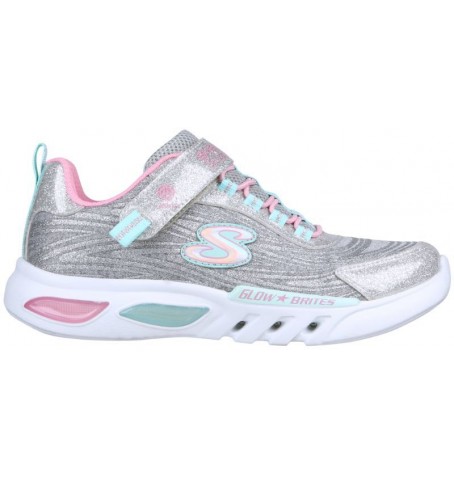 Skechers DAZZLE FORCE 302322L - Silver Grey - 302322L$LTGY.18