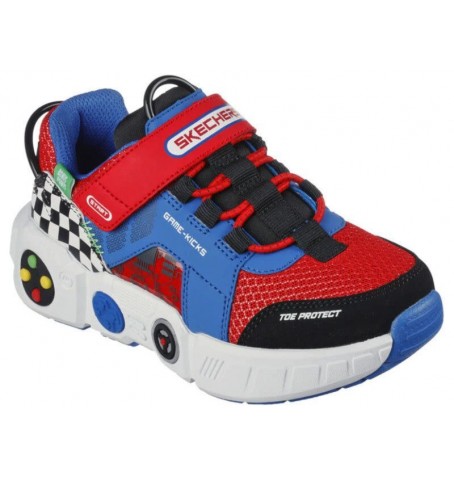 Skechers GAMETRONIX 402260L - Bleu - 402260L.BLMT.04