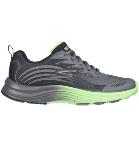 Skechers SONICTRON 405106L - Argent gris - 405106L$CCBK18S