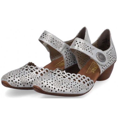 Rieker 43753-90 - Silver Grey - 43753$90.18R