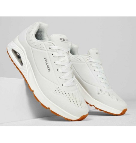 Skechers STAND ON AIR 52458 - Blanc - 52458$WHT.14SK