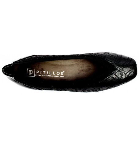 Pitillos 5424 - Vernis noir - 5424$01PT