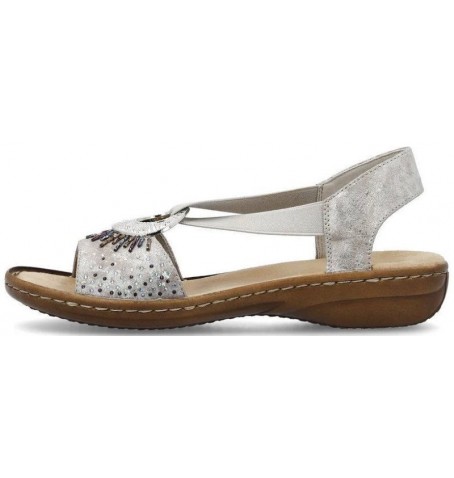 Rieker 60880-90 - Argent gris - 60880$90.18R