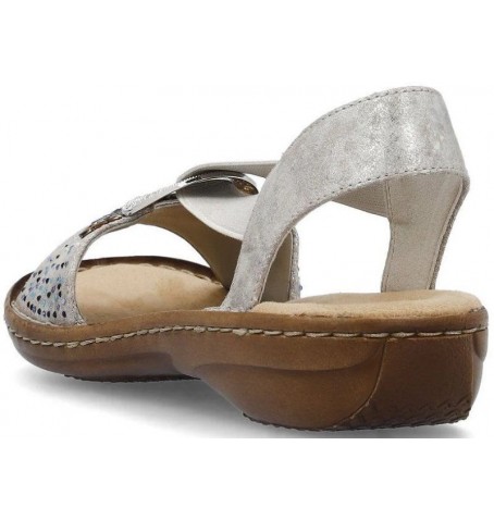 Rieker 60880-90 - Argent gris - 60880$90.18R