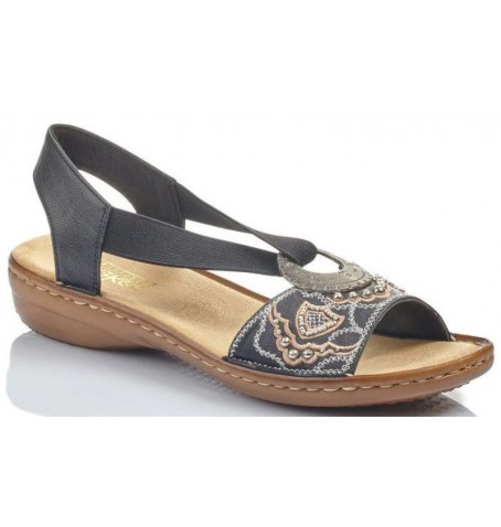 Rieker 608B9-00 - Black - 608B9$00.02R