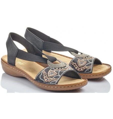 Rieker 608B9-00 - Black - 608B9$00.02R