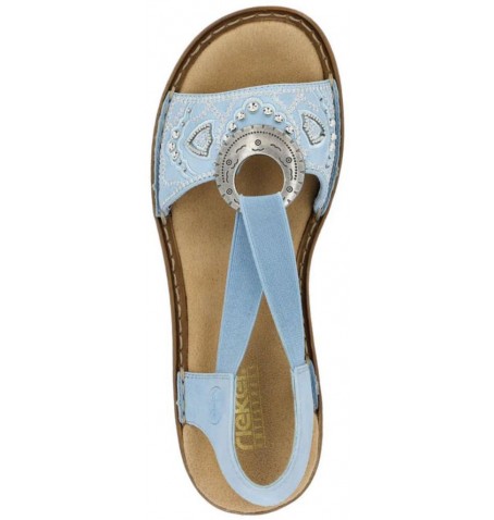 Rieker 608B9-10 - Bleu - 608B9$10.04R