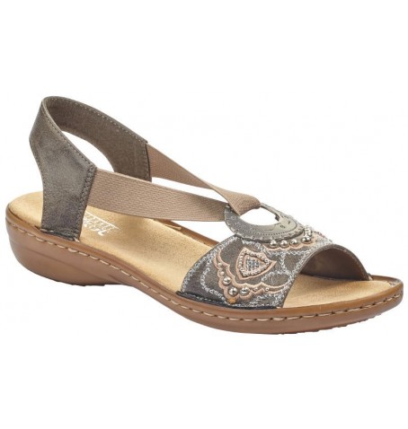Rieker 608B9-45 - Métallique Doré - 608B9$45.17R