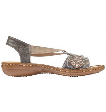 Rieker 608B9-45 - Métallique Doré - 608B9$45.17R