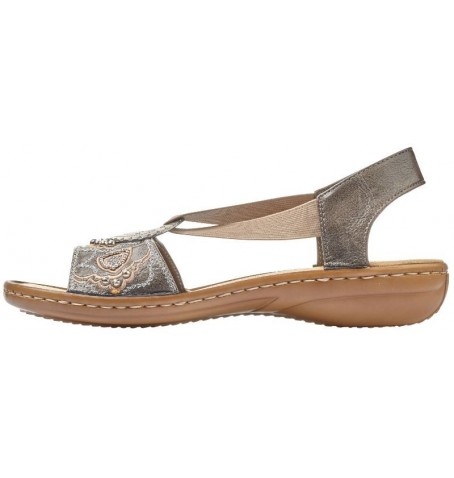 Rieker 608B9-45 - Métallique Doré - 608B9$45.17R