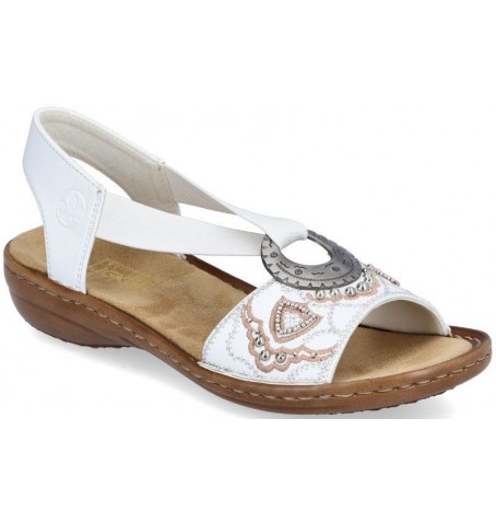 Rieker 608B9-80 - White - 608B9$80.14R