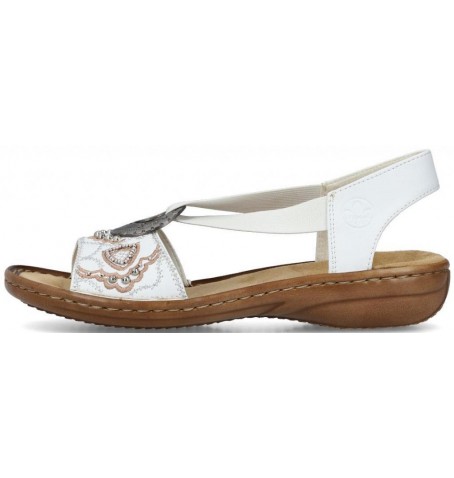 Rieker 608B9-80 - Blanc - 608B9$80.14R