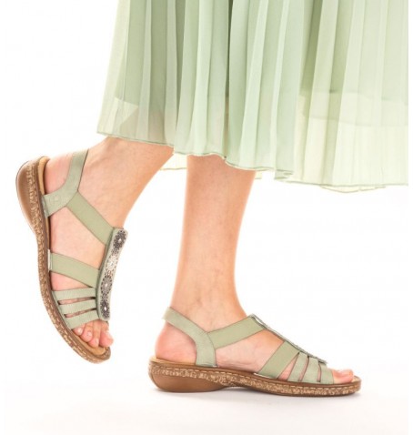 Rieker 628G9-52 - Green khaki - 628G9$52.11R