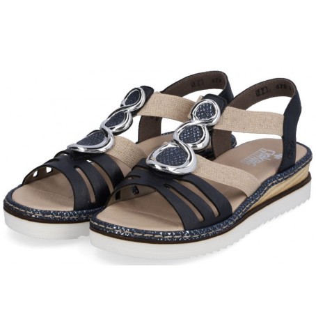 Rieker 679L4-16 - Bleu - 679L4$16.04R