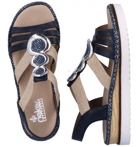 Rieker 679L4-16 - Bleu - 679L4$16.04R