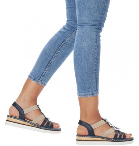 Rieker 679L4-16 - Bleu - 679L4$16.04R