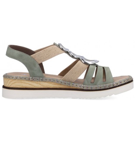 Rieker 679L4-52 - Green khaki - 679L4$52.11R