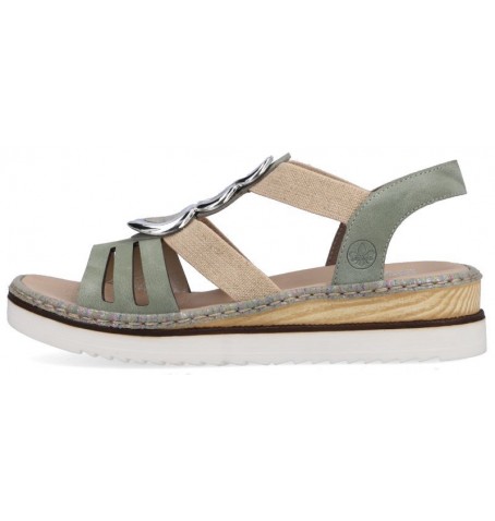Rieker 679L4-52 - Green khaki - 679L4$52.11R