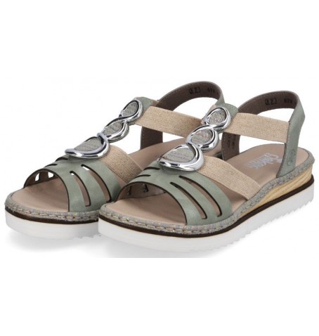 Rieker 679L4-52 - Green khaki - 679L4$52.11R