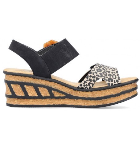 Rieker 68176-00 - Black - 68176$00.02R