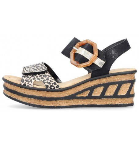 Rieker 68176-00 - Black - 68176$00.02R