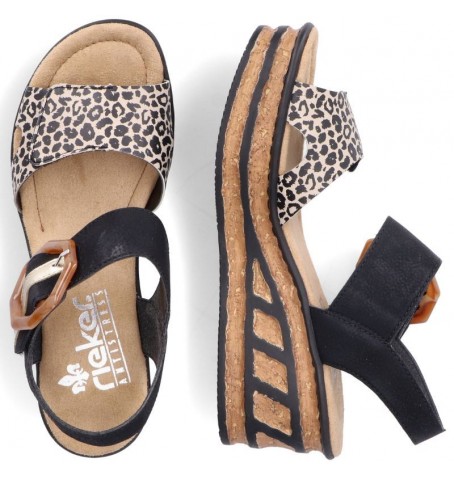 Rieker 68176-00 - Black - 68176$00.02R