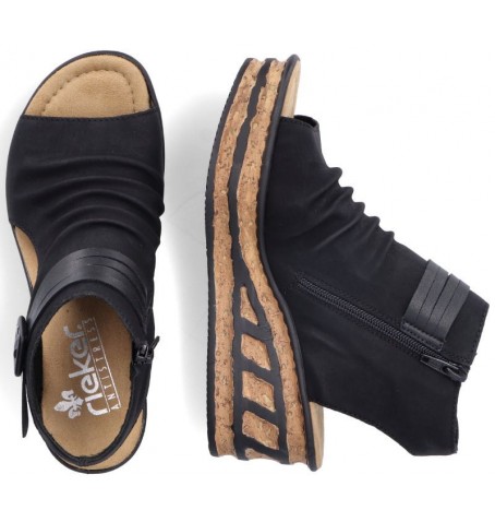 Rieker 68191-00 - Black - 68191$00.02R